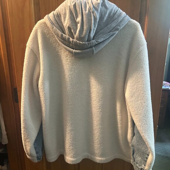 BKE Hooded Jean Jacket NWT - Picture 2 of 7